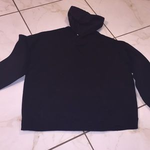 Large men’s black hoodie